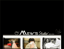 Tablet Screenshot of mewstudio.com